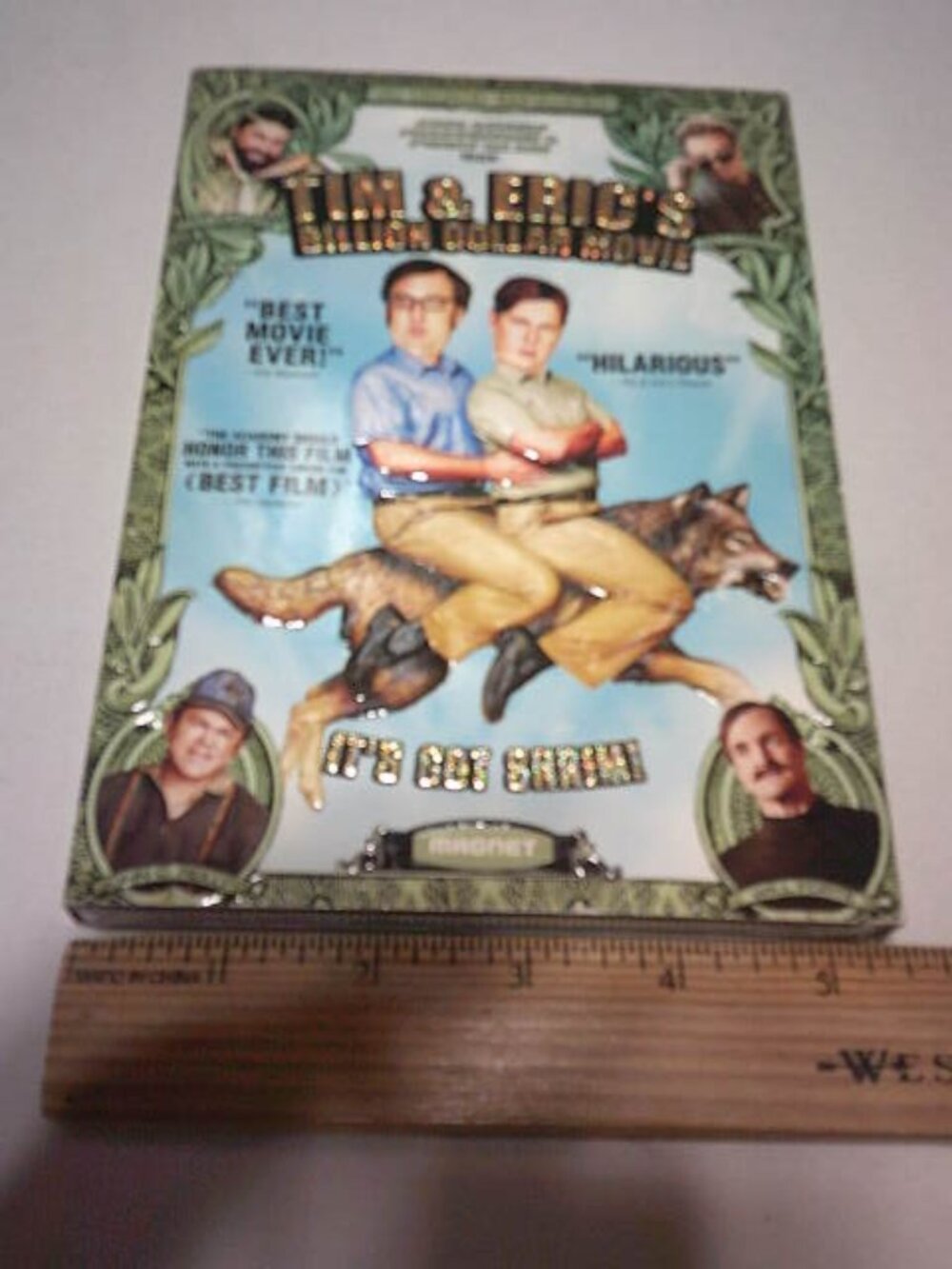 TIM & ERIC'S BILLION DOLLAR MOVIE NEW SEALED DVD IT'S GOT SHRIM! RATED R FUNNY